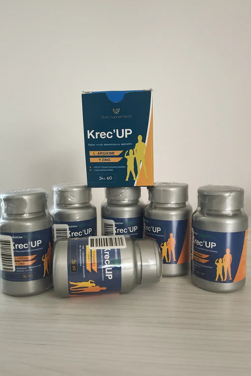 🧬KREC´UP SUPLEMENTO CON HORMANAS DE CRECIMIENTO EN CAPSULAS X60