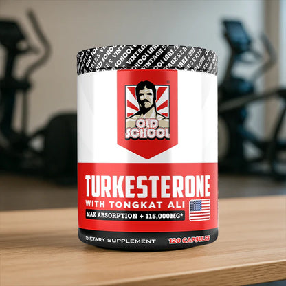 TURKESTERONE CON TONGKAT ALI 120CAPS 💪